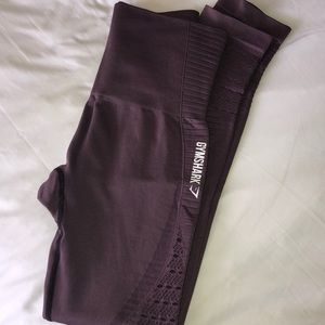 Purple Gymshark Energy Seamless Leggings